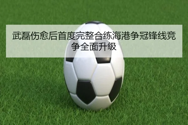 武磊伤愈后首度完整合练海港争冠锋线竞争全面升级